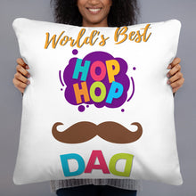 Load image into Gallery viewer, World&#39;s Best Dad Basic Pillow
