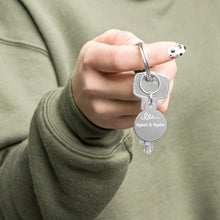 Load image into Gallery viewer, Engraved Keychain for Dad with your Name
