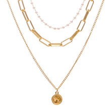 Load image into Gallery viewer, Vintage Multi Layered Necklaces
