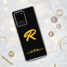 Load image into Gallery viewer, Black Samsung Case with Letter R
