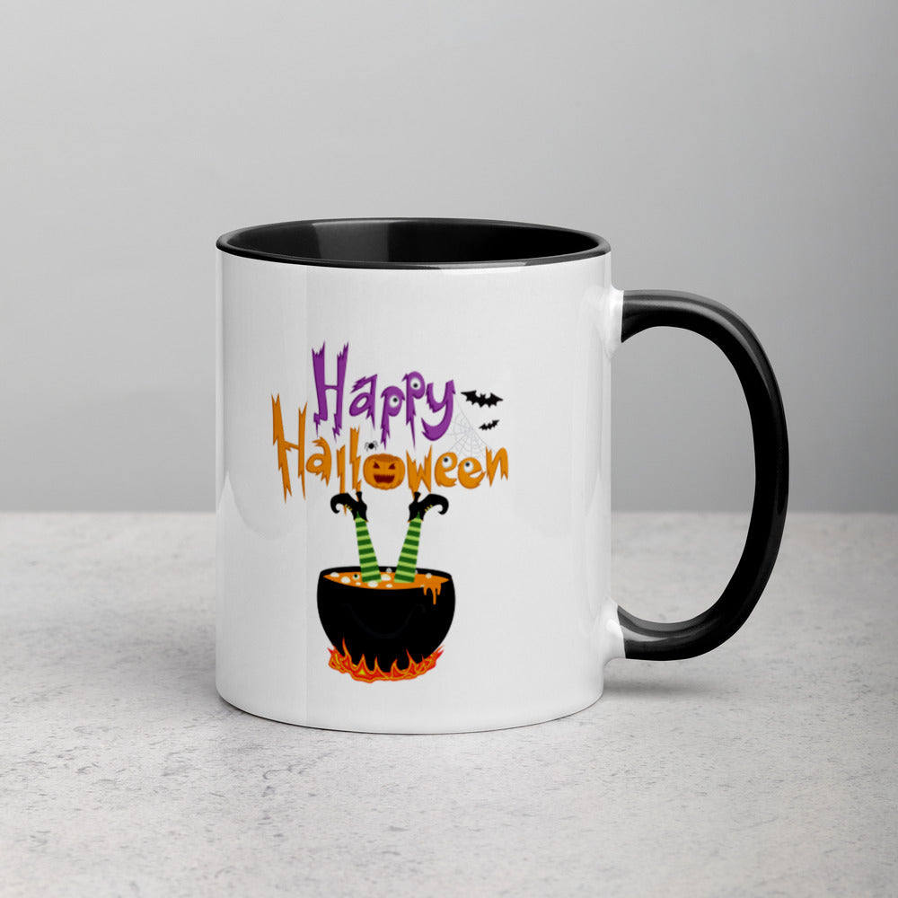Happy Halloween Mug with Color Inside
