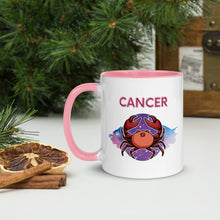 Load image into Gallery viewer, Cancer Sign Mug with Color Inside
