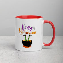 Load image into Gallery viewer, Happy Halloween Mug with Color Inside
