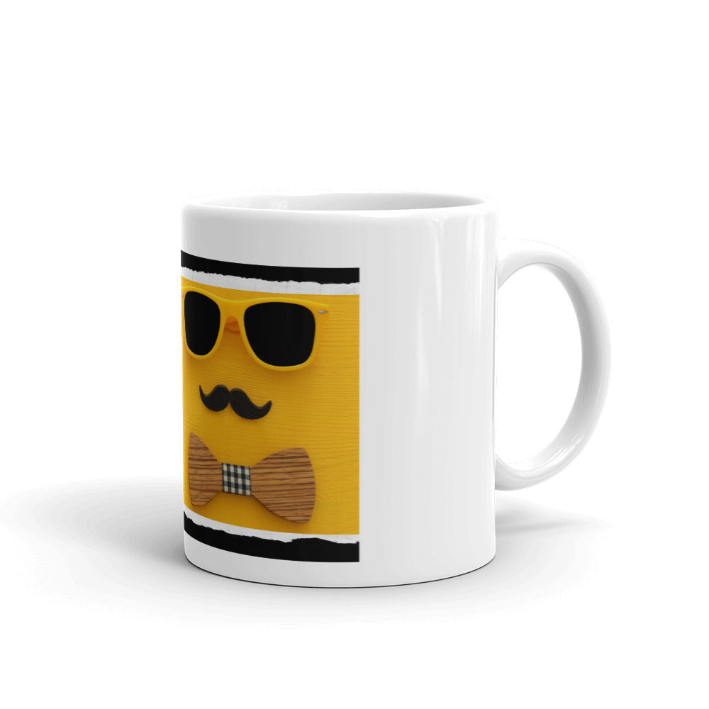 The Best Father White Glossy Mug