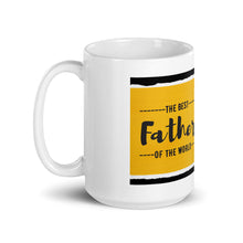 Load image into Gallery viewer, The Best Father White Glossy Mug
